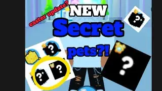 I found two SECRET & UPCOMING pets in Pet Simulator X! [Easter Update] (OUTDATED)
