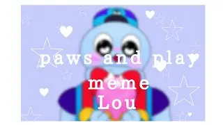 ⭐paws and play meme⭐ [FlipaClip] ~Lou~ (Brawl Stars) {LAZY}