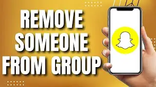 How To Remove Someone from Snapchat Group Chat (EASY WAY)