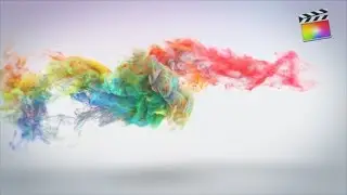Apple Motion Template: Winding Particles Logo Reveal - FCP