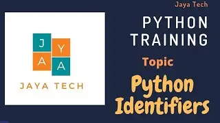 Python Identifiers #python #pythonprogramming #pythonforbeginners #pythoncourse @jayatech4u