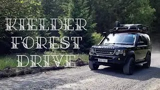 Driving a LAND ROVER DISCOVERY 3 (LR3) OFF ROAD - 4x4 OVERLAND RIG in Northumberland UK