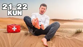 OYOG'IM YERTILIB KETGANIDAN BOSHQA YURA OLMAYMAN! 21-22 KUN