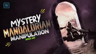 Flying Mandalorian Speed Art Photoshop Manipulation l Sci Fi Photo Manipulation for Beginners