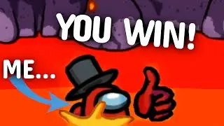 I won by BREAKING THE GAME - Among Us