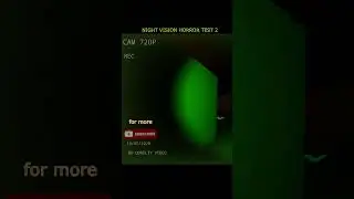UNREAL ENGINE 5 HORROR NIGHT VISION TEST 2 #shorts