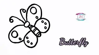 #howtodrawabutterflyforbeginners