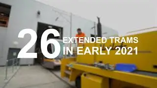 We’re Growing! Extended Trams 50% Complete