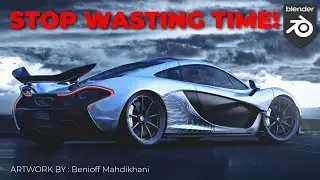 Don't model Cars again in Blender!.. Do this Instead