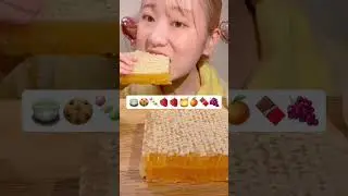 🍵🍪🍡🍓🍓🍯🍊🍫🍇asmr😋 