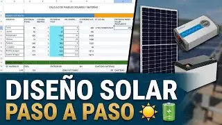 COMO CALCULAR 📝LA CANTIDAD DE PANELES SOLARES ☀️ Y BATERÍAS 🔋 PARA TU  CASA 🏠 ✅
