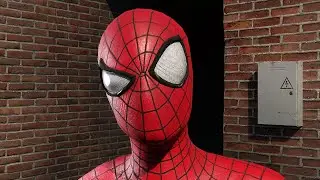 Spider-Man Expressions Test Animation - Blender