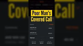 Poor Man's Covered Call explained in 1 minute ⏱