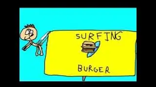 Beach Disaster Cartoon