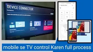 mobile ko smart tv ka remote kaise banaen || how to connect mobile phone to TV || phone control TV