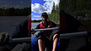 Measuring Kola Peninsula a kayak paddle | Arctic Solo Kayaking