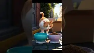 A Mother's Cat Love - AI Generated Video