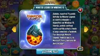 VUELVE A COMPUTADORA - MONSTER LEGENDS
