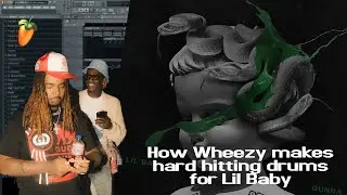 How Wheezy makes hard hitting Drums for Lil Baby with Chief Zay