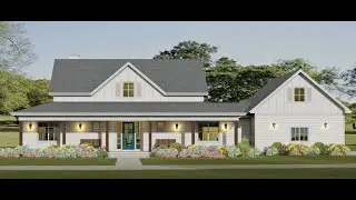 COUNTRY HOUSE PLAN 3125-00030 WITH INTERIOR