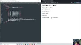 How to Add Spacing in HTML Coding | HTML Tutorial for Beginners