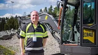 Volvo EW60E presenterades på Volvodagarna