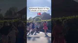 Bollywood dance on the streets of #denmark #indiansindenmark #shorts #jamalkudu
