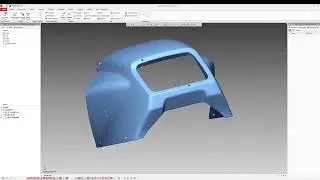 3D Scanning Services - Yamaha front fairing watertight STL mesh