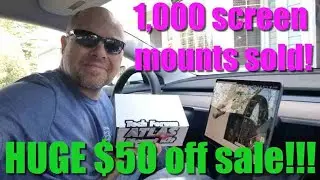 1,000 screen mounts sale! Celebrating 1,000 screen mount sales!