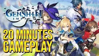 Genshin Impact - 20 Minutes of Gameplay (No Commentary, PC/60FPS)