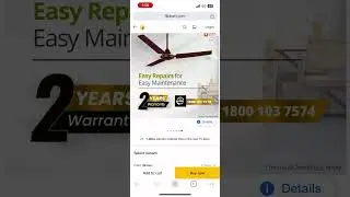 Orient 1200 mm Ceiling Fan @ 1069 #bigdeal