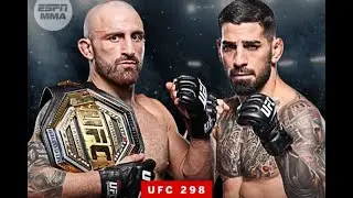 Que buen KO de ILLIA TOPURIA a Alex Volkanovski - #ufc #ufc5 #illiatopuria