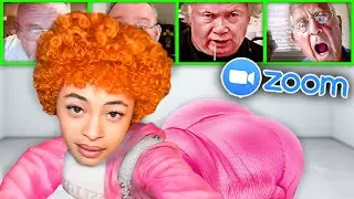 Ice Spice Trolls BOOMERS in Zoom Classes!