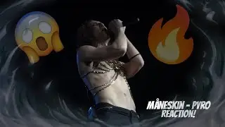 Måneskin - Pyro (Vox Club Modena 11/03/18)| REACTION! | What a voice!