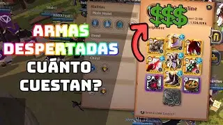 Cuánto CUESTAN las ARMAS DESPERTADAS? | Albion Online