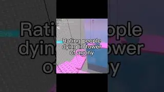 Roblox tower of agony 💀 #roblox #shorts