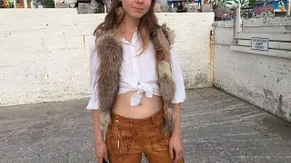 Inna Roberto Covalli in trousers