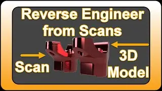How to Reverse Engineer Parts with a 3D Scanner Part 2 | Creating a 3D Model with 