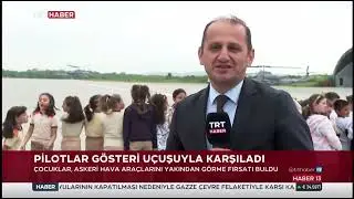 ÇOCUKLARIN ASKERİ HELİKOPTER HEYECANI #23nisanulusalegemenlikveçocukbayramı #asker #heyecan