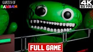 Garten Of Banban 1 | FULL GAME Walkthrough (4K60FPS) | No Commentary 