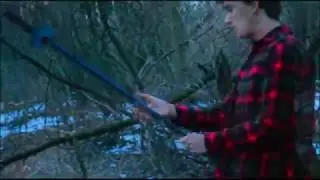I found a special boy in the woods.