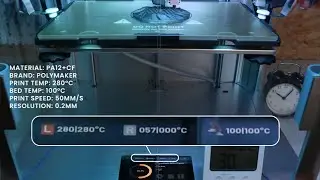 Print With Polymaker PolyMide PA12-CF - Jadelabo J1 IDEX 3D Printer