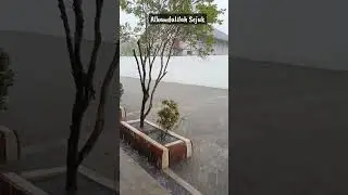 Kemarau Panjang ‼️ Akhirnya hujan deras juga Alhamdulillah Sejuk #hujanderas #hujanlebat #hujanturun
