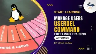 How to delete a user | UserDel Command | Linux tutorial for begineers
