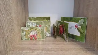 cascading Christmas card