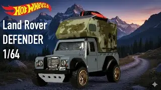 HOTWHEELS | Land Rover DEFENDER 1/64 Customized - ChronicModels