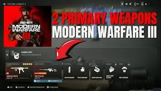 How to Enable Two Primary Weapons in Call of Duty Modern Warfare III
