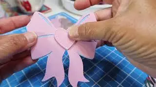 Inspired to Make a Bow & Smashed Another Paper Pad #envelope #tags #mini #create