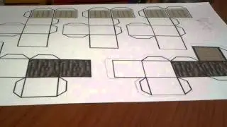 Поделка майнкрафт из бумаги