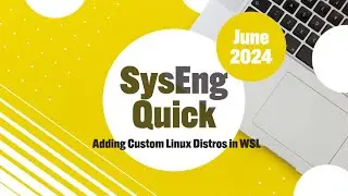 Custom Linux Distributions in WSL
